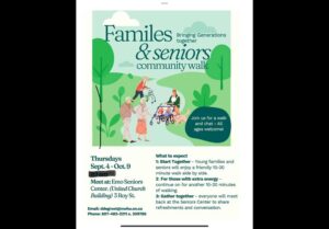 Family & Seniors Community Walk Sept 4-Oct 9